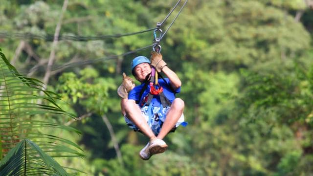 Eko-Macera Rafting ve Zipline Kombinasyonu — Guided tour and outdoor activity