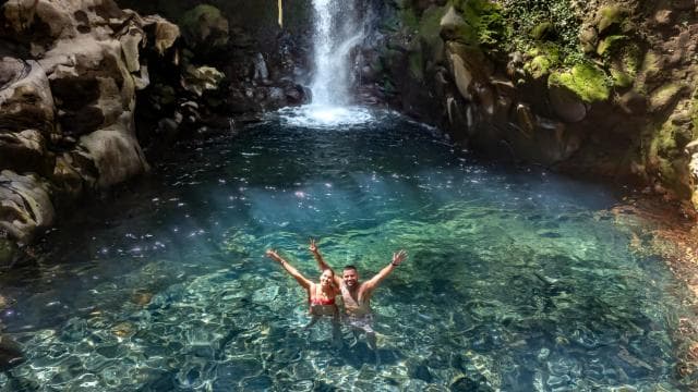 Rio Negro Hot Springs & Oropendola Waterfall Combo & Lunch — Guided tour and outdoor activity