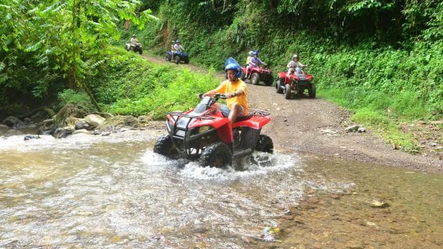 Arenal Volcano Raft and ATV SGL Tour Adventure — Guided tour and outdoor activity