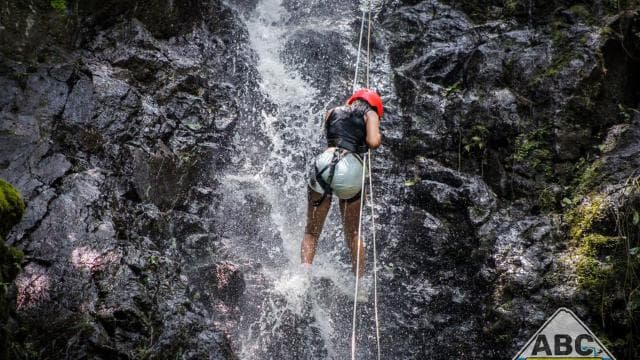 From La Fortuna: Canyoning & Rappelling Waterfalls in Arenal — Guided tour and outdoor activity