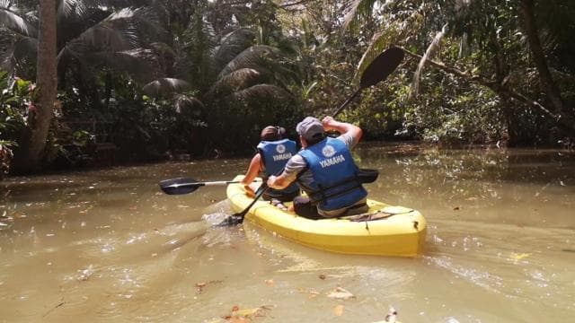 Kayak Tour in La Fortuna: Kayak Safari in Rio Peñas Blancas — Guided tour and outdoor activity