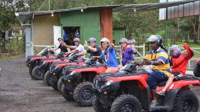 La Fortuna: Canyoning & ATV Adventure with Lunch & Transfer — Guided tour and outdoor activity