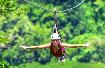 Private: Canopy Zip-Line Adventure in Punta Cana — Guided tour and outdoor activity