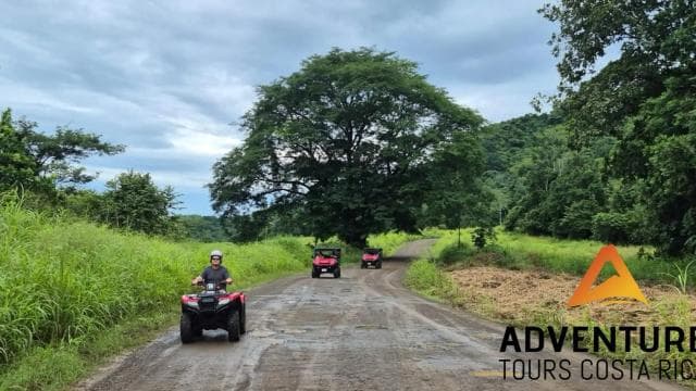 Jaco: 2 Hour ATV Tour and 2 Hour Zipline Experience — Guided tour and outdoor activity