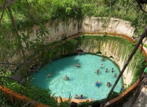 Punta Cana: Blue Lagoon Cenote, Waterfall Pool, & River Tour — Guided tour and outdoor activity