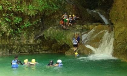 Private: Damajagua Waterfalls Hike & Lunch — Guided tour and outdoor activity