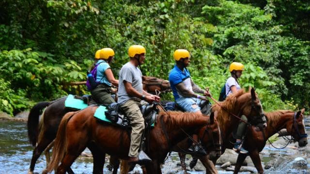 La Fortuna: Arenal River Horseback Riding — Guided tour and outdoor activity