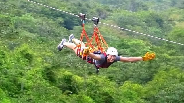 Bungee Jump neďaleko San Jose, ČR s Canopy Ziplines a Supermanom — Guided tour and outdoor activity