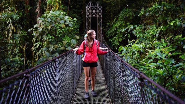 From La Fortuna: Mistico Arenal Hanging Bridges Park Tour — Guided tour and outdoor activity