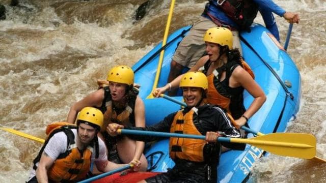 La Fortuna: White-Water Rafting, Canyoning & Tarzan Swing — Guided tour and outdoor activity