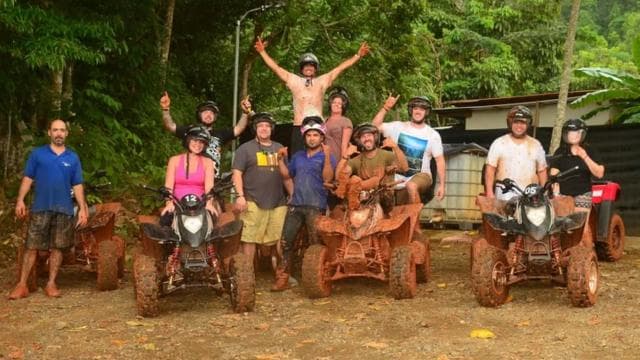 Jaco: 2-Hour ATV adventure and Waterfall Tour — Guided tour and outdoor activity