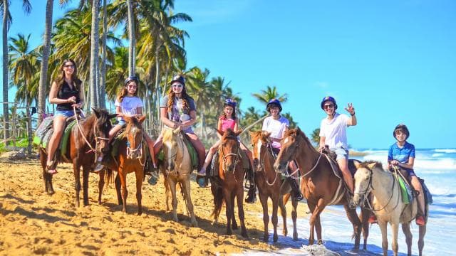 Horseback Riding at Macao Beach and River with Transfers — Guided tour and outdoor activity