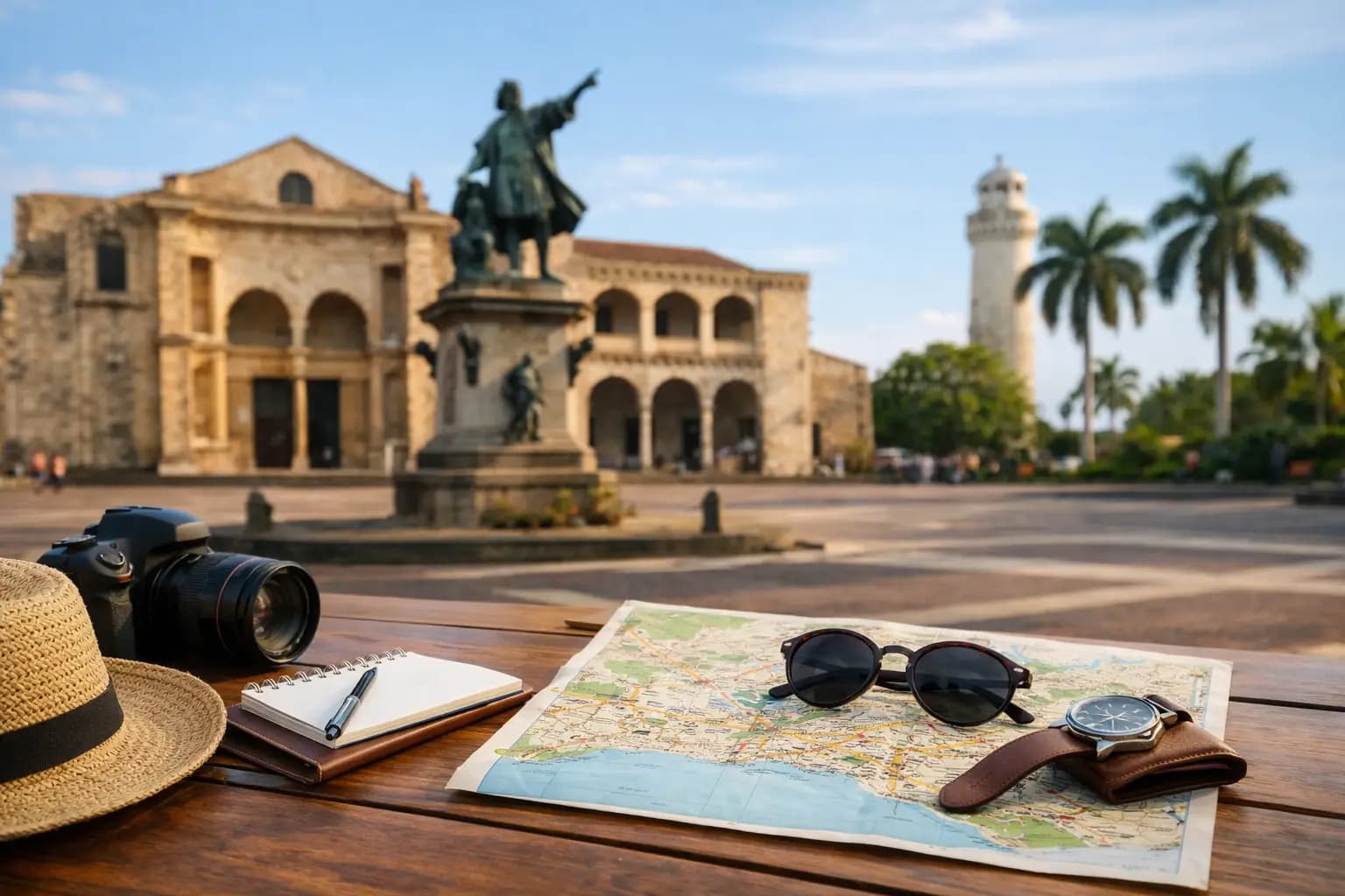 Příklad itineráře jednodenního výletu Santo Domingo - Parque Nacional Guide