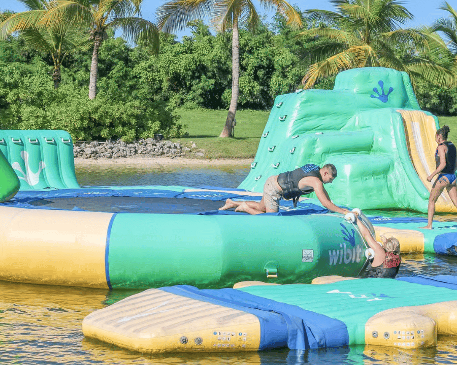 Punta Cana: Caribbean Lake Park Aqua Adventure Package — Guided tour and outdoor activity