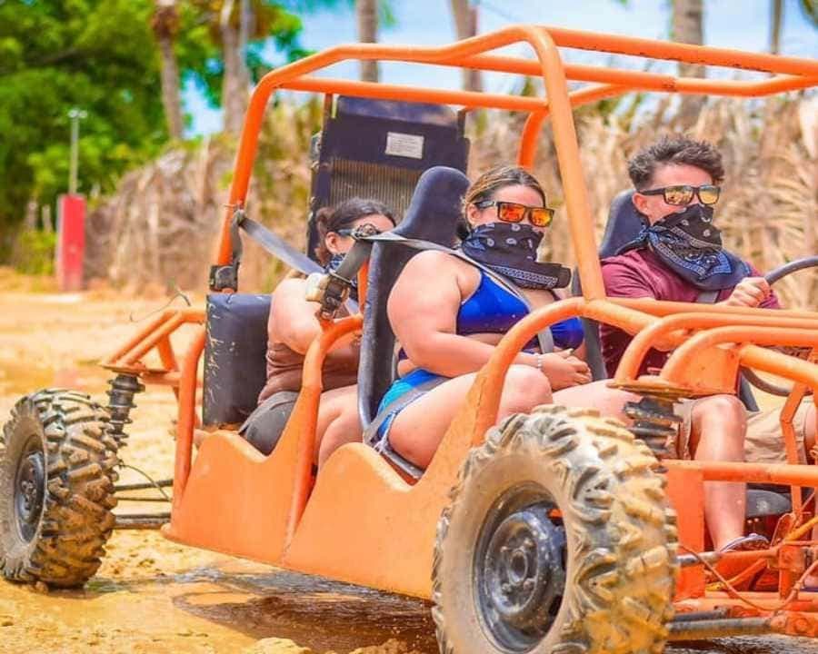 Punta Cana: Buggy Ride and Parasailing Adventure with Pickup — Guided tour and outdoor activity