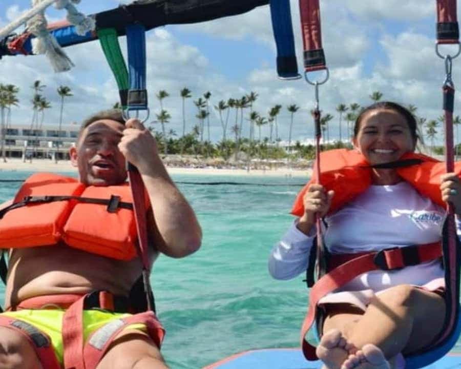 Parasailing Adventure at Punta Cana with Hotel Pickup — Guided tour and outdoor activity