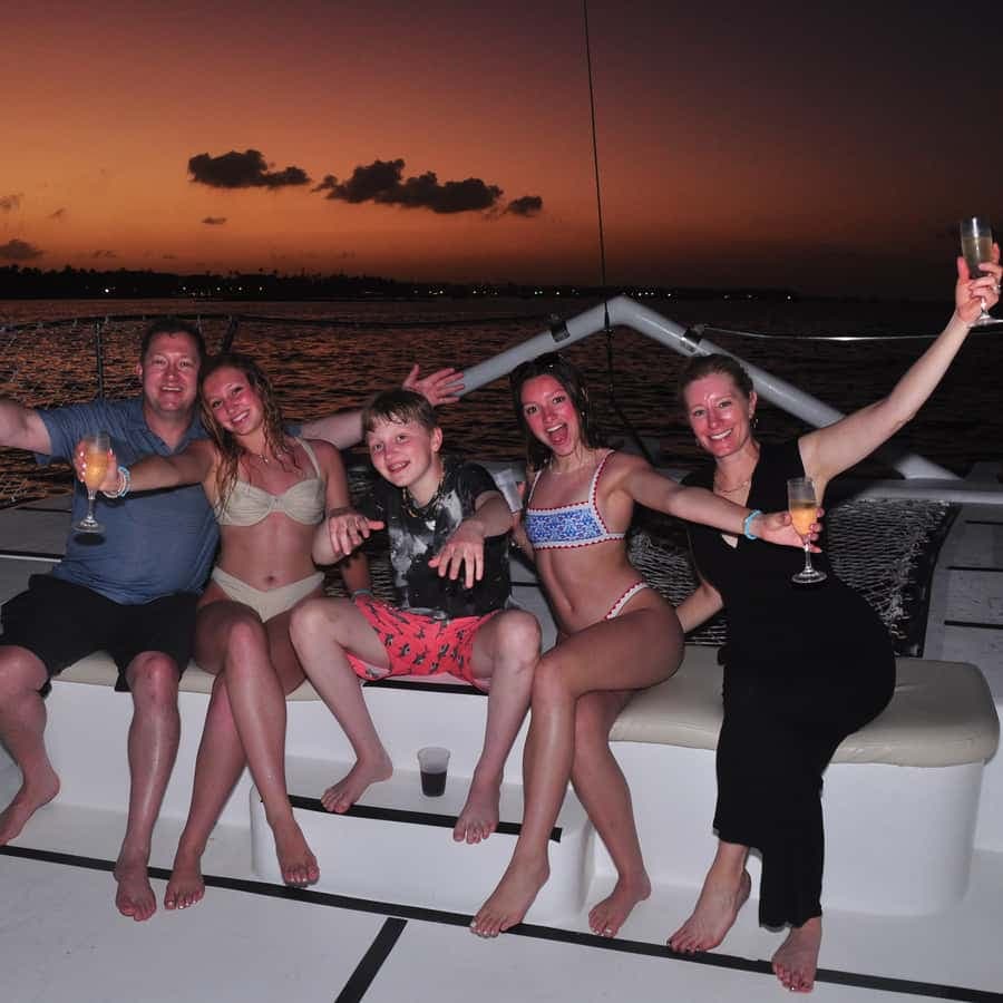 Punta Cana Sunset Catamaran with BBQ, Champagne & Music — Guided tour and outdoor activity