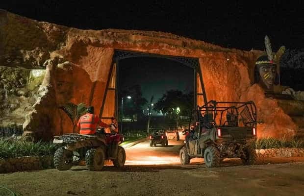 Nighttime buggies and Taino cenote — Guided tour and outdoor activity