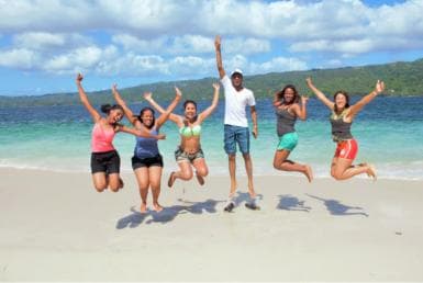 From Santo Domingo: Whale Watching & Cayo Levantado — Guided tour and outdoor activity