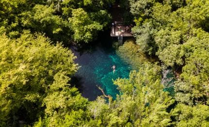 Punta Cana Cenote: Floating Sound Healing & Swim — Guided tour and outdoor activity