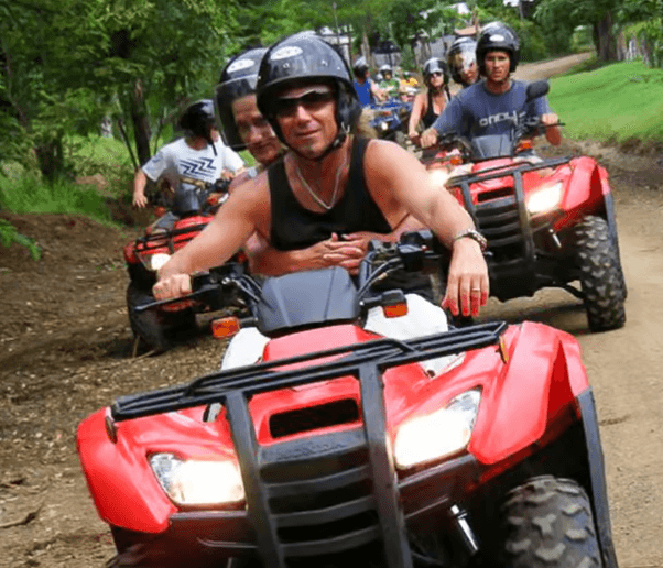 Manuel Antonio: ATV Adventure with Rainforest and Waterfalls — Guided tour and outdoor activity