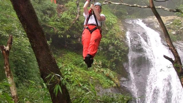 Puntarenas: Zip Line Canopy Tour Over 11 Waterfalls — Guided tour and outdoor activity