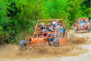 Punta Cana: Buggy Excursion with Macao Beach and Cave Swim — Guided tour and outdoor activity