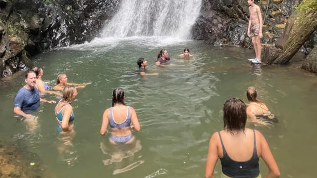 Jaco: 10 Hidden Waterfalls Hike with Local Food Experience — Guided tour and outdoor activity