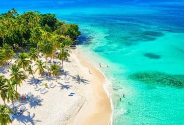 From Punta Cana: Samaná Cayo Levantado and Waterfall + Whale Watch — Guided tour and outdoor activity