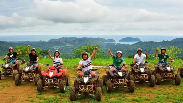 From San Jose: Zipline, ATV and More Activities with Lunch — Guided tour and outdoor activity