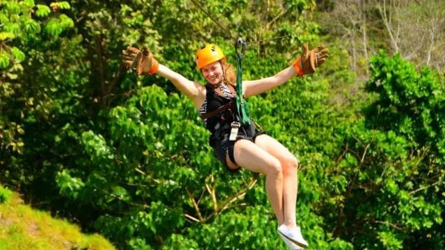 Carara Adventure Park: Zipline Adventure with Ocean Views — Guided tour and outdoor activity