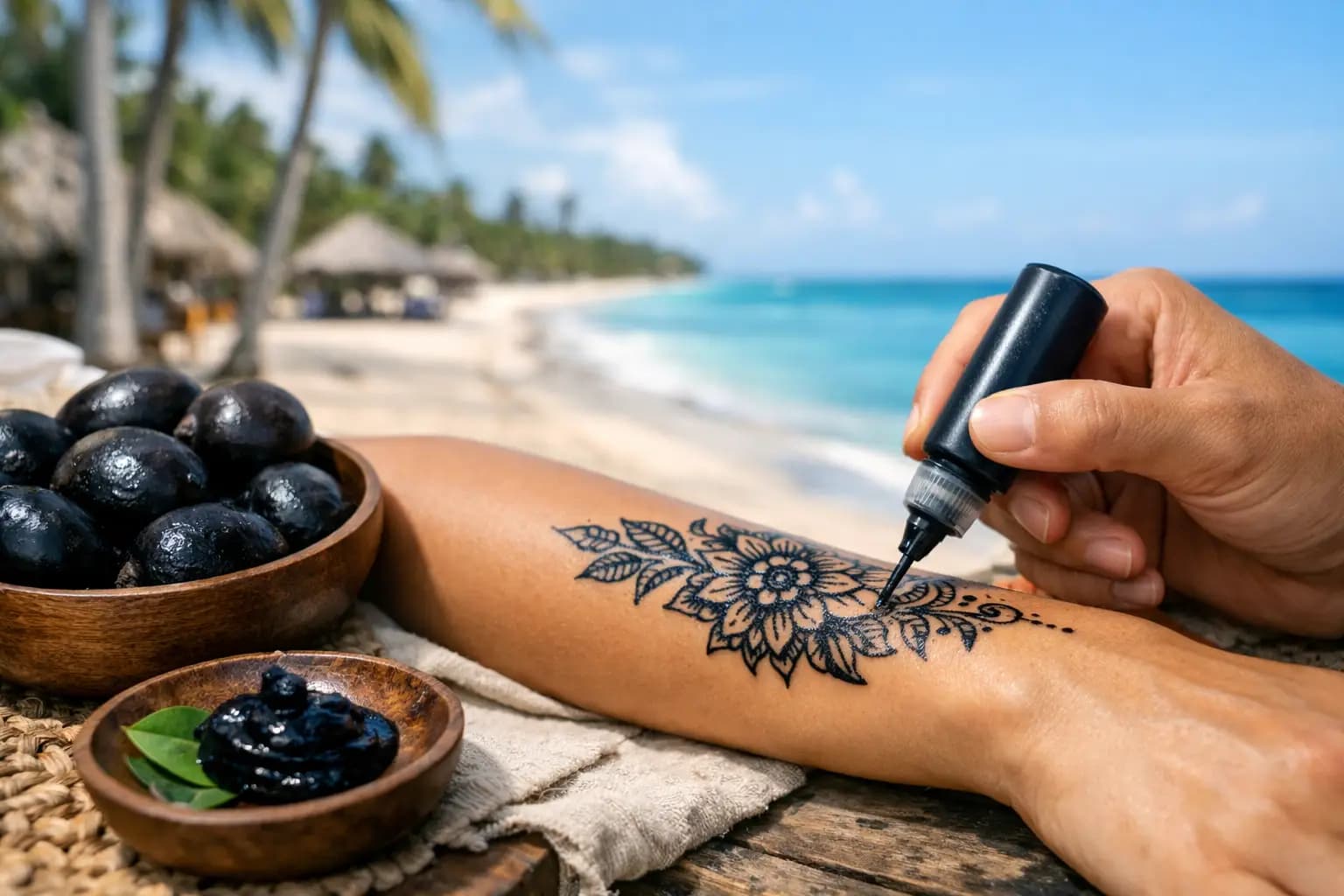 Jagua Ink in the Dominican Republic - Los Haitises National Park Guide