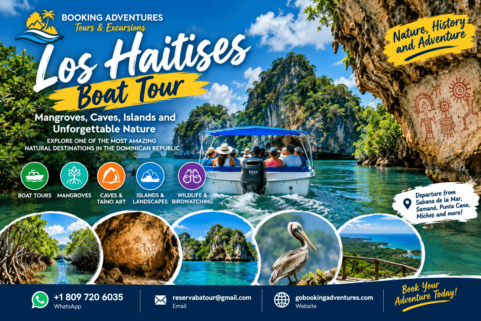 Los Haitises Boat Tour | Caves, Mangroves & Nature Tours